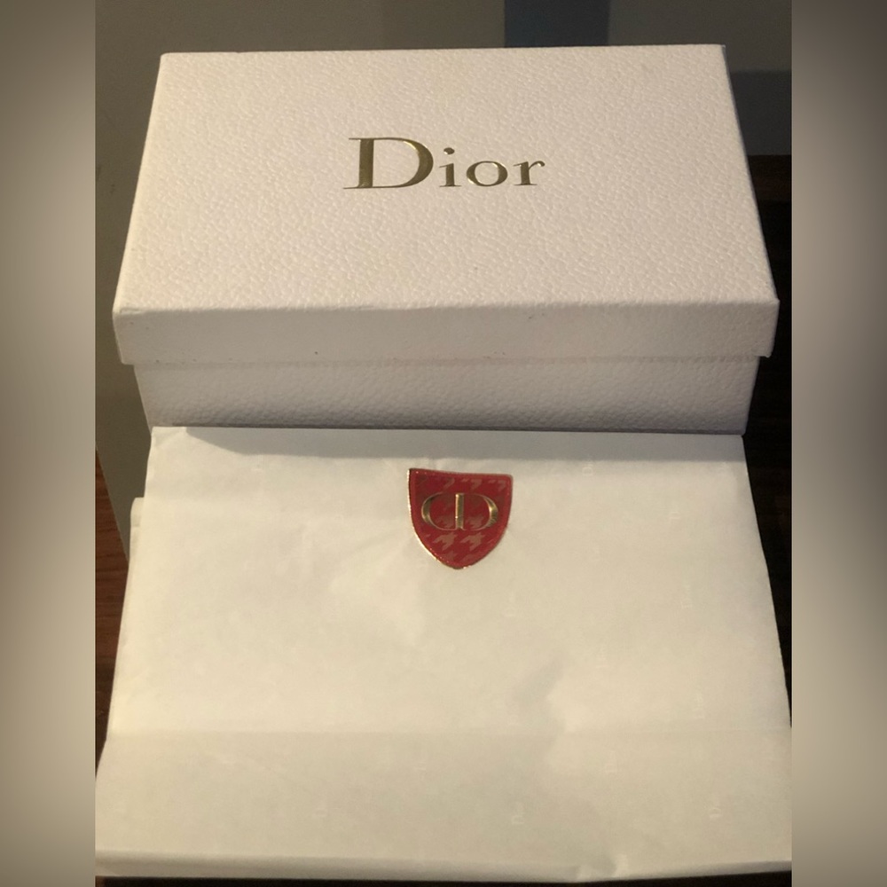 Dior Storage Box with 2 Sheets Dior Printed Wrapping Paper/CD Sticker